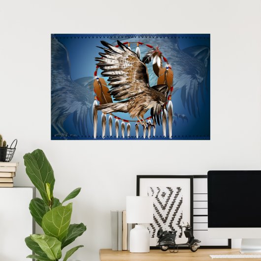 Impression Flying Hawk Dreamcatcher (Bureau à domicile)