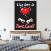 Impression Gamer Valentine Canvas (Insitu(Chambre))
