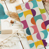 Impression géométrique Abstraite moderne du milieu