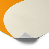 Impression géométrique Abstraite moderne du milieu (Coin)