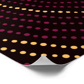 Impression géométrique Or Luxuriante (Coin)