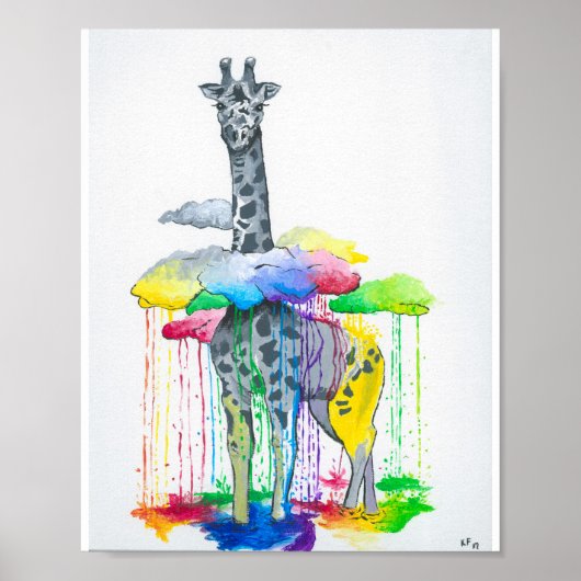 Impression Girafe (Devant)