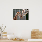 Impression Giraffe et Baby (Cuisine)
