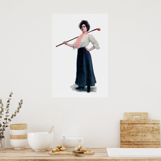 Impression Golf vintage 1902 (Cuisine)