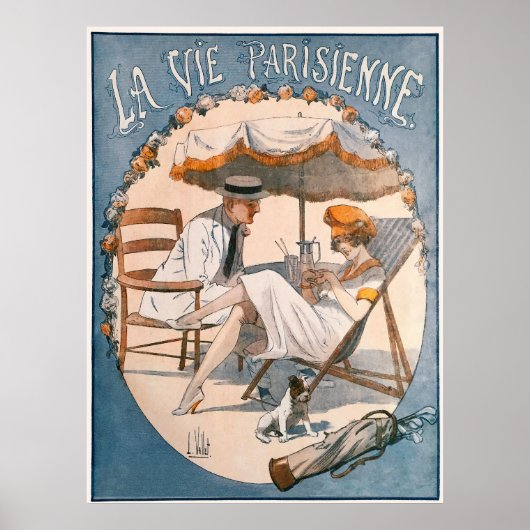 Impression Golf vintage 1919 (Devant)