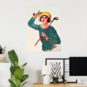 Impression Golf vintage 1929 (Bureau à domicile)