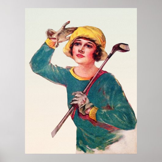 Impression Golf vintage 1929 (Devant)