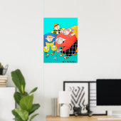 Impression Golf vintage 1930 (Bureau à domicile)