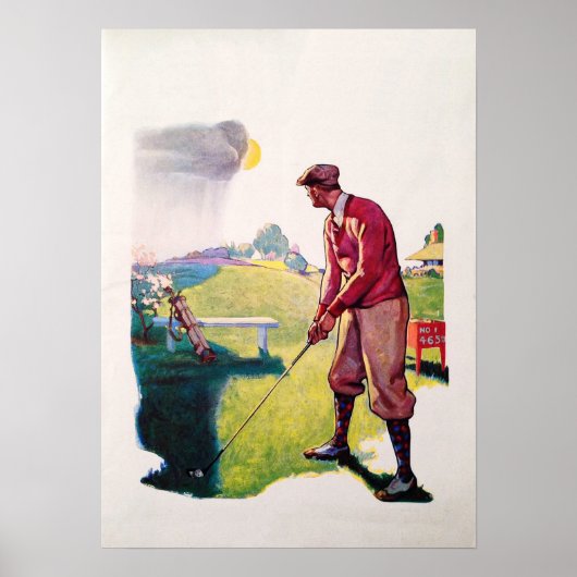 Impression Golf vintage 1931 (Devant)