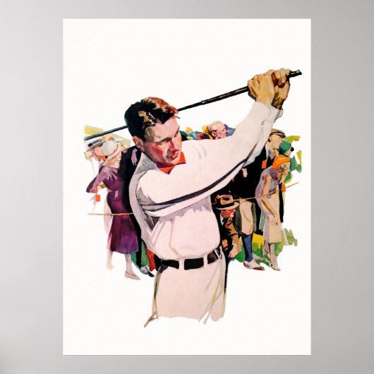 Impression Golf vintage 1932 (Devant)