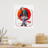 Impression Golfer vintage 1924 (Cuisine)