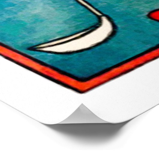 Impression Golfeur femme vintage (Coin)