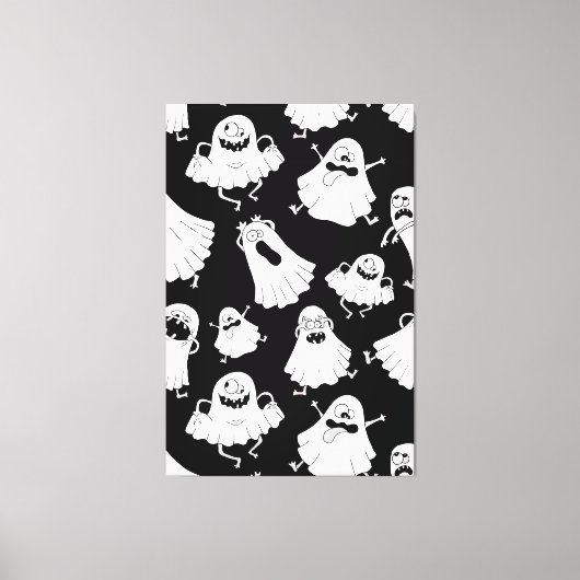 Impression Goofy Ghosts Canvas (Recto)