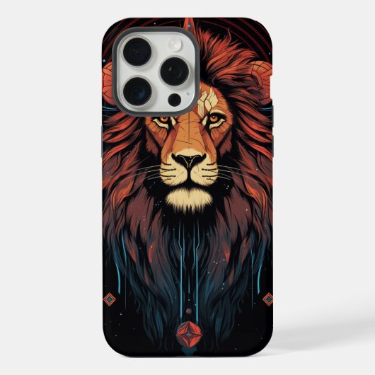 Impression graphique Lion Zodiaque Leo (Verso)