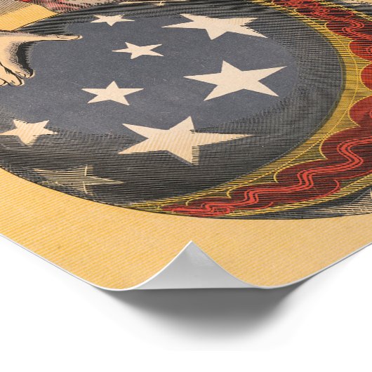 Impression Graphique vintage D'Un Acte acrobatique (Coin)