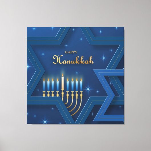 Impression Hanoukka Canvas (Recto)