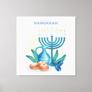 Impression Hanoukka Canvas
