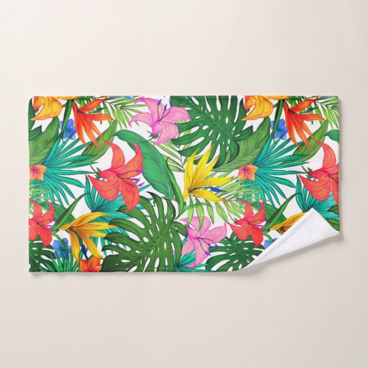 Impression hawaïenne (Serviette à main)