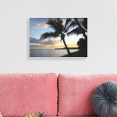 Impression hawaïenne de Sunset Palm Tropical (Insitu(Salon))