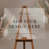 Impression horizontale des signes d'événement acry