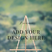 Impression horizontale des signes d'événement acry (Neutre)