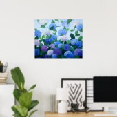 Impression Hortensias (Bureau à domicile)