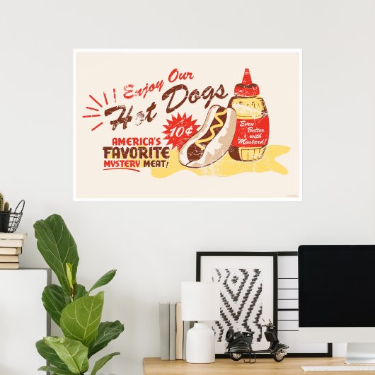 Impression Hot Dog (Bureau à domicile)