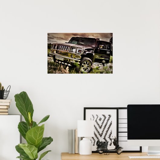 Impression Hummer H2 (Bureau à domicile)