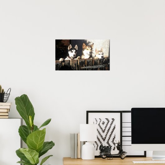 Impression Husky.. Pékin ! ! (Bureau à domicile)