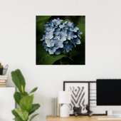 Impression Hydrangea Bleue 8515 (Bureau à domicile)