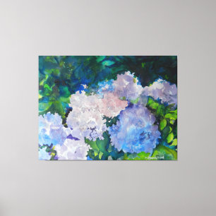 Impression Hydrangea Garden Art