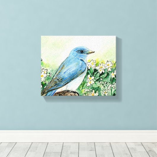 Impression Idaho en toile étirée (Insitu (Plancher de Bois))