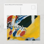 Impression III (Concert) van Wassily Kandinsky Briefkaart (Voorkant / Achterkant)