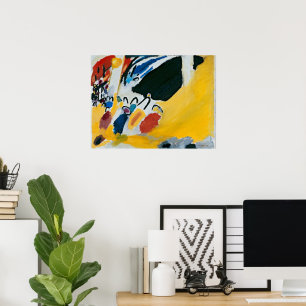 Impression III (Concert) van Wassily Kandinsky Poster