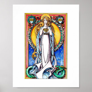 Impression Immaculée Conception - Couleur complète