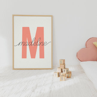 Impression initiale personnalisée | Monogramme mod