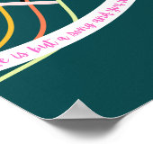 Impression Inspirationnelle, papier d'affiche de v (Coin)