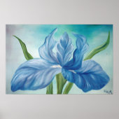 Impression Iris bleu (Devant)