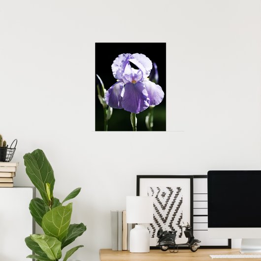 Impression Iris pourpre 8393 (Bureau à domicile)