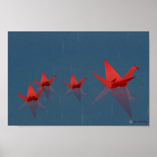 Impression Jour de pluie calme (Devant)