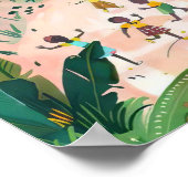 Impression Kongo Illustration Kongo Affiche Kinsha (Coin)