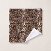 Impression léopard (Gant de toilette)