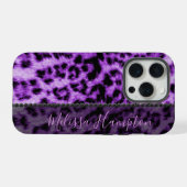 Impression Léopard Violet & Diamants Noirs – Ajout (Verso Horizontal)