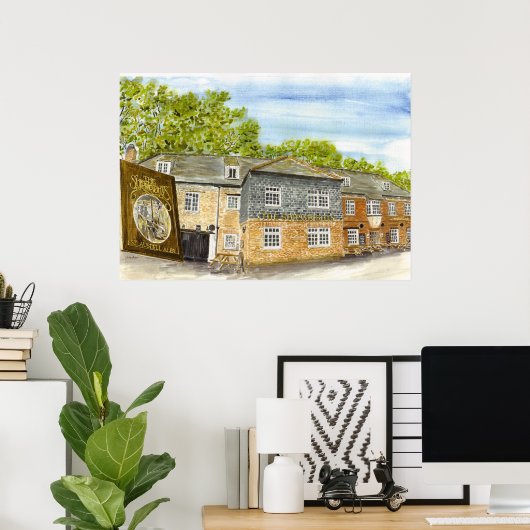 Impression 'Les Shipwrights' (Bureau à domicile)