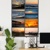 Impression Lever du soleil Floride, Affiche de val (Bureau à domicile)