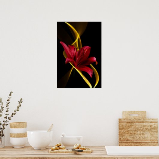 Impression Lily et ruban (Cuisine)