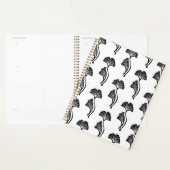 Impression Lino Feuille Gingko (Devant avec enveloppe)