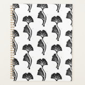 Impression Lino Feuille Gingko (Devant)