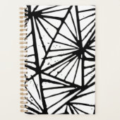 Impression Lino Triangles Abstrait (Devant)