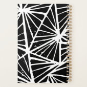 Impression Lino Triangles Abstrait (Dos)